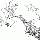 BIG BOSS 500 6X6  INTL  - A99AE50DA Заднее крыло