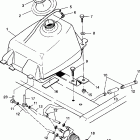 SCRAMBLER 400 - A99BG38CA Топливный бак