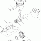 BIG BOSS 500 6X6  INTL  - A99AE50DA Коленвал и поршни