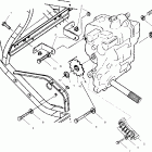 XPLORER 400 - A99CG38CA Крепление КПП