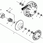 XPLORER 400 - A99CG38CA Привод сцепления