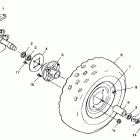 TRAIL BOSS - A99AA25CA Переднее колесо