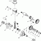 SPORT 400 - A99BA38CA Поршень и коленвал