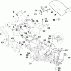 DIESEL - A99CH45CA Заднее крыло и сиденье