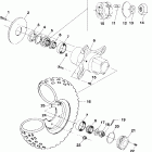 SPORTSMAN WORKER 500 - A99CH50EA/EB Переднее колесо