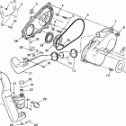 SCRAMBLER 400 - A99BG38CA Кожух сцепления