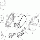 SCRAMBLER 500 - A99BG50AA Кожух сцепления