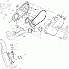 SCRAMBLER 400 - A99BG38CB Кожух сцепления