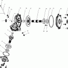 MAGNUM 500 - A99CD50AA Передний редуктор