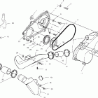 TRAIL BLAZER 250 - A99BA25CA Кожух сцепления