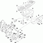 SPORTSMAN WORKER 500 - A99CH50EA/EB Передний бампер и багажник