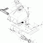 SCRAMBLER 400 - A99BG38CB Топливный бак