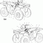 SPORTSMAN 335 - A99CH33AA/AB/CA/CB Наклейки