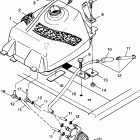 XPLORER 300 - A99CC28CA Топливный бак
