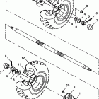 TRAIL BLAZER 250 - A99BA25CA Заднее колесо