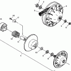 SCRAMBLER 400 - A99BG38CA Привод сцепления