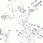 XPLORER 400 - A99CG38CA Руль и фара