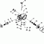 SCRAMBLER 500 - W98BC50A Передний редуктор