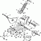 SPORT 400L - W98BA38C Swing arm / shock mounting sport 400l w98ba38c
