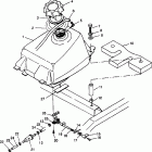 SCRAMBLER 500 - W98BC50A Топливный бак