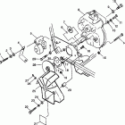 SPORT 400L - W98BA38C Gearcase / brake mounting sport 400l w98ba38c