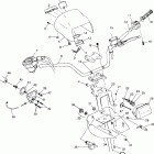 XPLORER 400L - W98CC38C Handlebar and headlight pod xplorer 400l w98cc38c