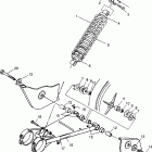 BIG BOSS 500 6X6 - W98AE50A Бугель и аммортизатор