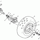 SPORT 400L - W98BA38C Front wheel sport 400l w98ba38c