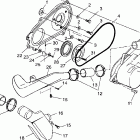 XPRESS 300 - W98CA28C Clutch cover xpress 300 w98ca28c
