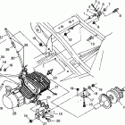 XPLORER 300 - W98CC28C Engine mounting xplorer 300 w98cc28c