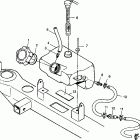 TRAIL BOSS - W98AA25C Oil tank trail boss w98aa25c