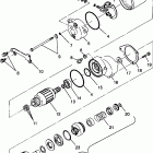 XPLORER 400L - W98CC38C Starting motor xplorer 400l w98cc38c