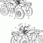 XPLORER 400L - W98CC38C Decals xplorer 400l w98cc38c