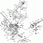 SPORT 400L - W98BA38C Engine mounting sport 400l w98ba38c