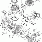 SPORT 400L - W98BA38C Crankcase and cylinder sport 400l w98ba38c