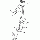 XPRESS 300 - W98CA28C Steering post xpress 300 w98ca28c