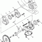 SCRAMBLER 500 - W98BC50A Масляный насос