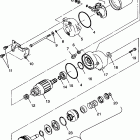 TRAIL BLAZER - W98BA25C Starting motor trail blazer w98ba25c