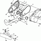 SPORT 400L - W98BA38C Clutch cover sport 400l w98ba38c