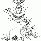 XPRESS 300 - W98CA28C Crankcase and cylinder xpress 300 w98ca28c