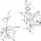 XPLORER 300 - W98CC28C Controls-master cylinder / brake line xplorer 300 w98cc2...