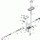 SCRAMBLER 400 - W98BC38C Gear selector scrambler 400 w98bc38c