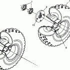 BIG BOSS 500 6X6 - W98AE50A Middle wheel