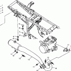 XPLORER 300 - W98CC28C Exhaust system xplorer 300 w98cc28c