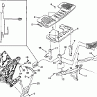 XPRESS 300 - W98CA28C Передний бампер и багажник