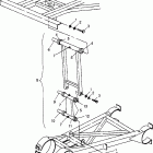 BIG BOSS 500 6X6 - W98AE50A Rear strut stabilizer