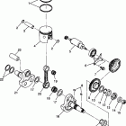 SPORT 400L - W98BA38C Piston and crankshaft sport 400l w98ba38c