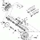 XPLORER 400L - W98CC38C Gearcase xplorer 400l w98cc38c