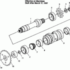 BIG BOSS 6x6 400L - N97AE38D Center tightener big boss 6x6 400l w97ae38a and norwegia...
