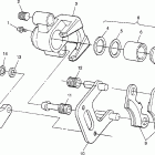 BIG BOSS 6x6 400L - N97AE38D Front brake big boss 6x6 400l w97ae38a